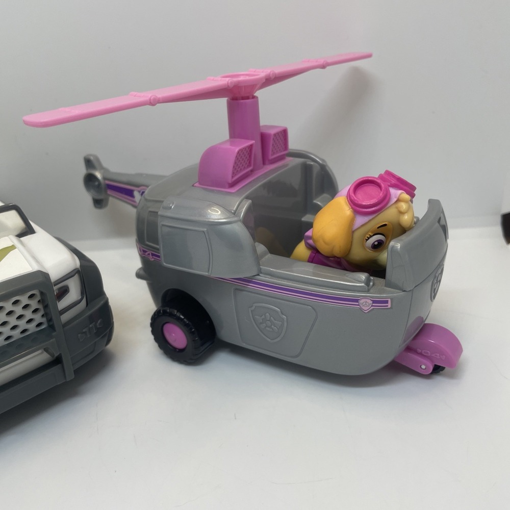 Paw Patrol Skye Mini Helicopter&Trackers‎ Jungle Cruiser VEHICLE #16775#16601